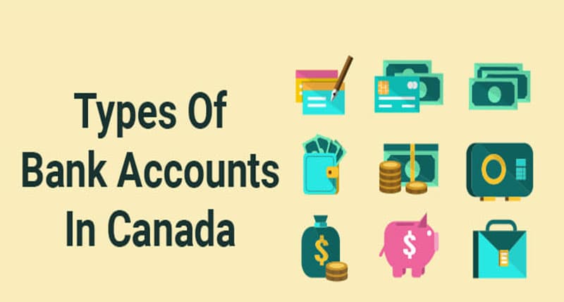 انواع حساب بانکی کانادا انواع حساب بانکی کانادا